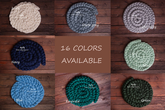 ウール使用のラグ