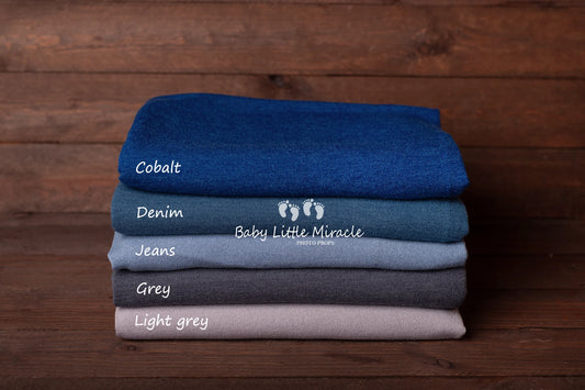 サマンサのバックドロップ＆おくるみセット　ブルー系