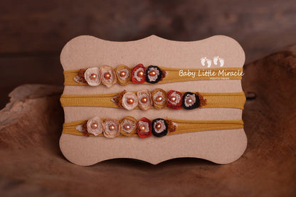 ヘッドバンド　マスタード