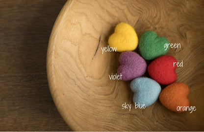 フェルト生地ぬいぐるみ(ハート)