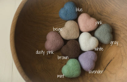 フェルト生地ぬいぐるみ(ハート)