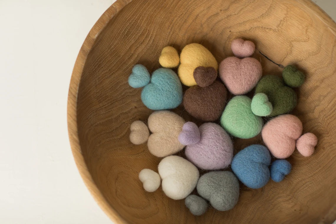 フェルト生地ぬいぐるみ(ハート)