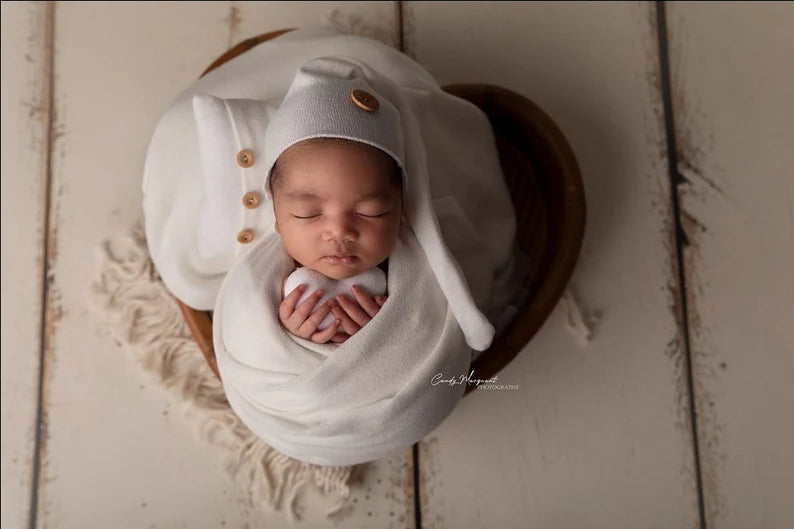 サマンサ 木製ボタン付まくら