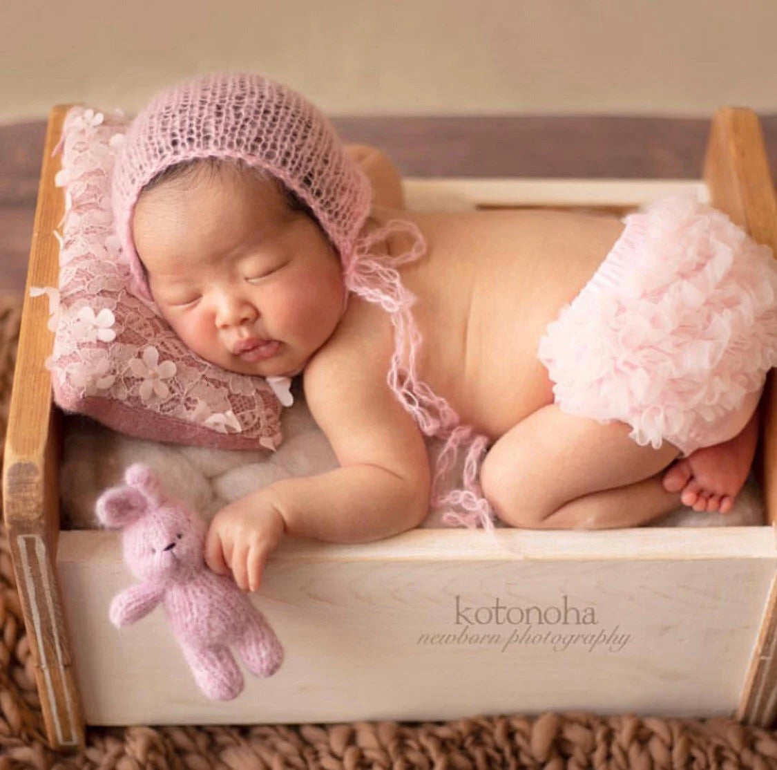 手編みのテディベア＆バニー