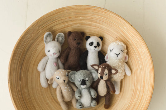 フェルト生地ぬいぐるみ（どうぶつ②）