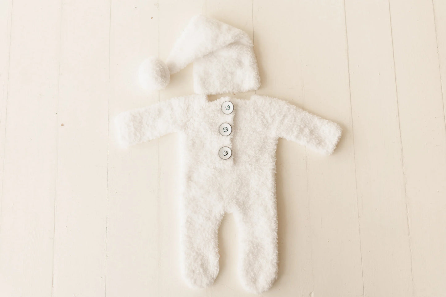 ふわふわ雪だるま衣装＆ぬいぐるみ