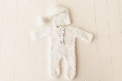 ふわふわ雪だるま衣装＆ぬいぐるみ