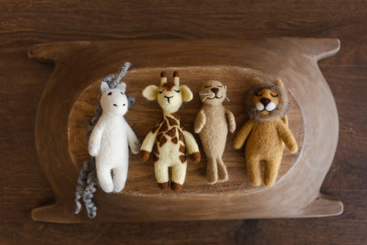 フェルト生地ぬいぐるみ（どうぶつ④）