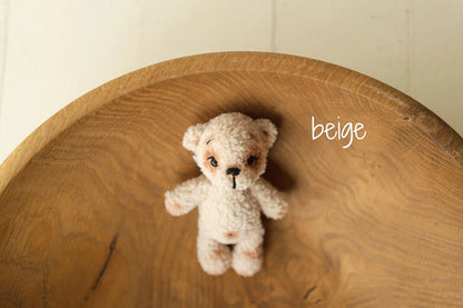 ふわふわ手編みのテディベア