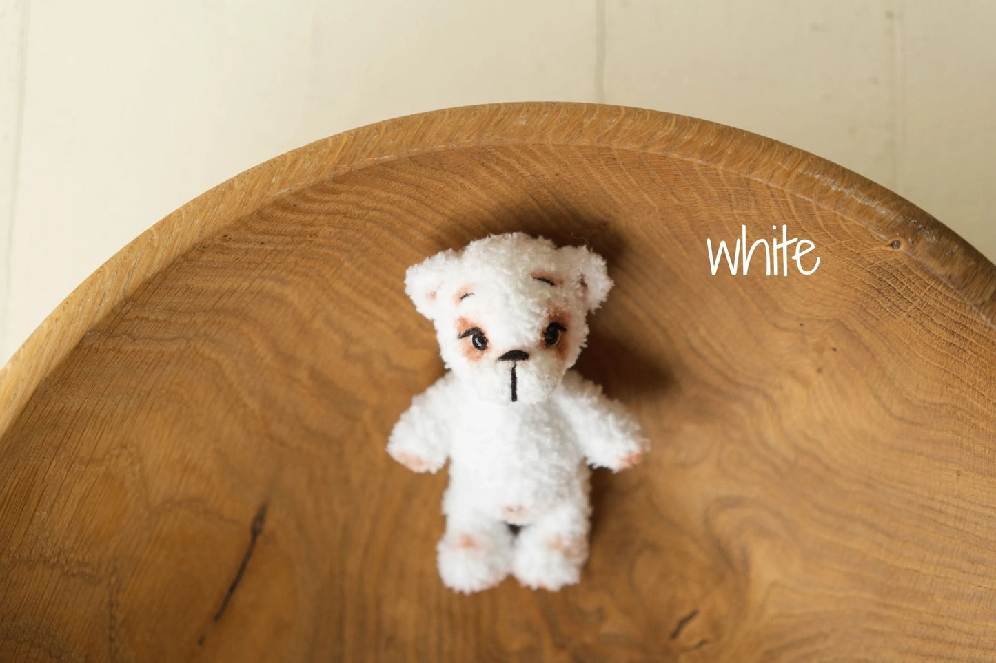 ふわふわ手編みのテディベア