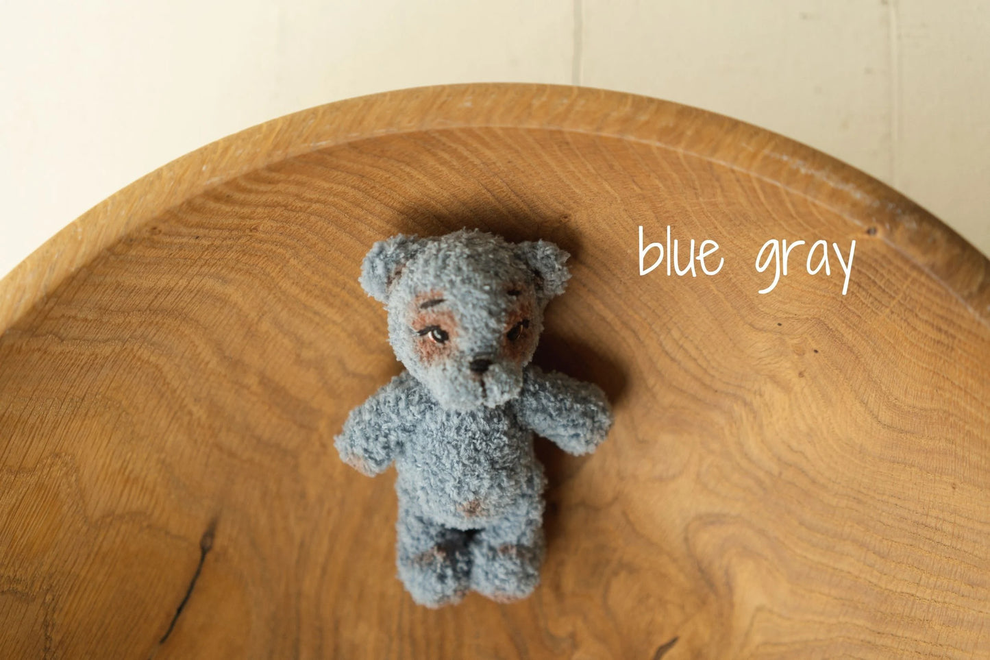 ふわふわ手編みのテディベア