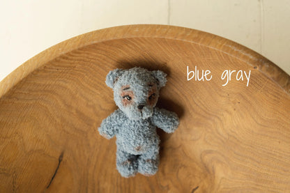 ふわふわ手編みのテディベア