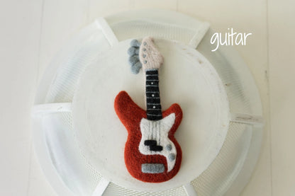 フェルト生地ぬいぐるみ（楽器・カメラ・アート）