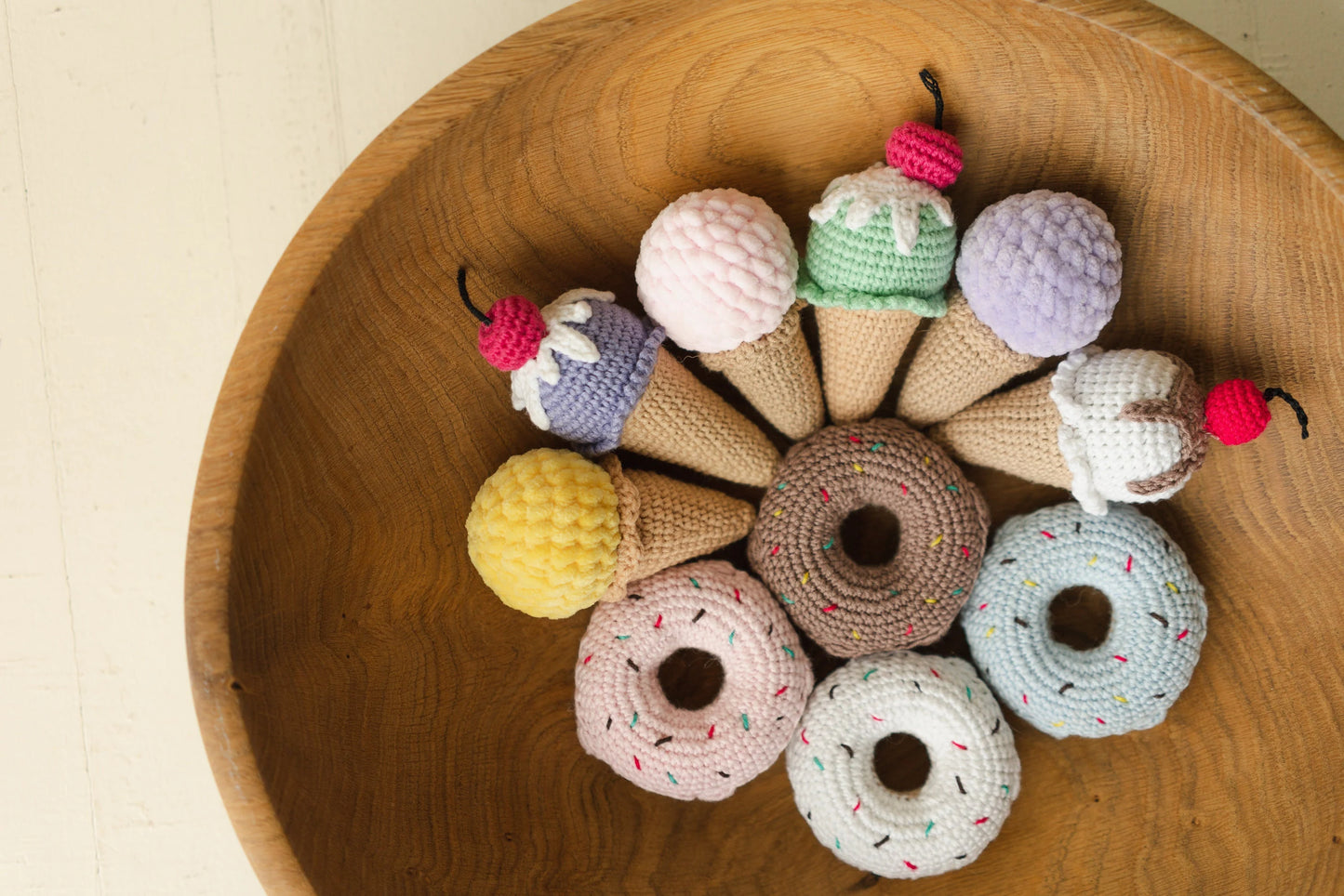 手編みぬいぐるみ(フード)