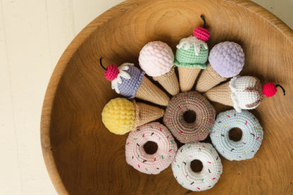 手編みぬいぐるみ(フード)