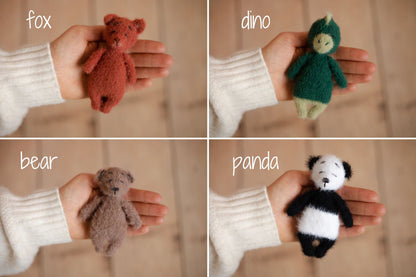 手編みのぬいぐるみ（専用ニット付）