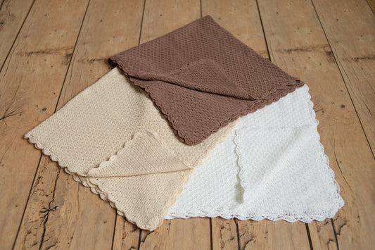 ヒュッゲ風ナチュラルブランケット