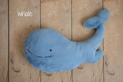 ポージング用まくら(ひつじ＆クジラ)