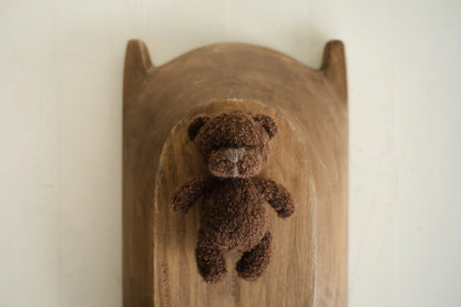 ブークレ素材のテディベア