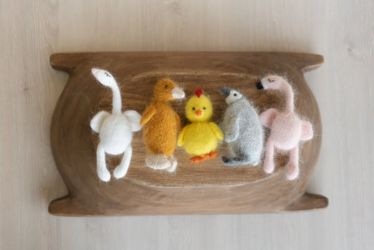 フェルト生地ぬいぐるみ（どうぶつ①）