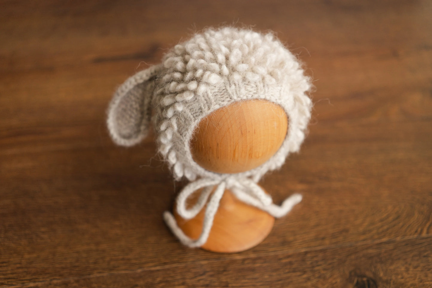 オーバーオール、ボトムス、ヒツジのぬいぐるみ、ボンネット