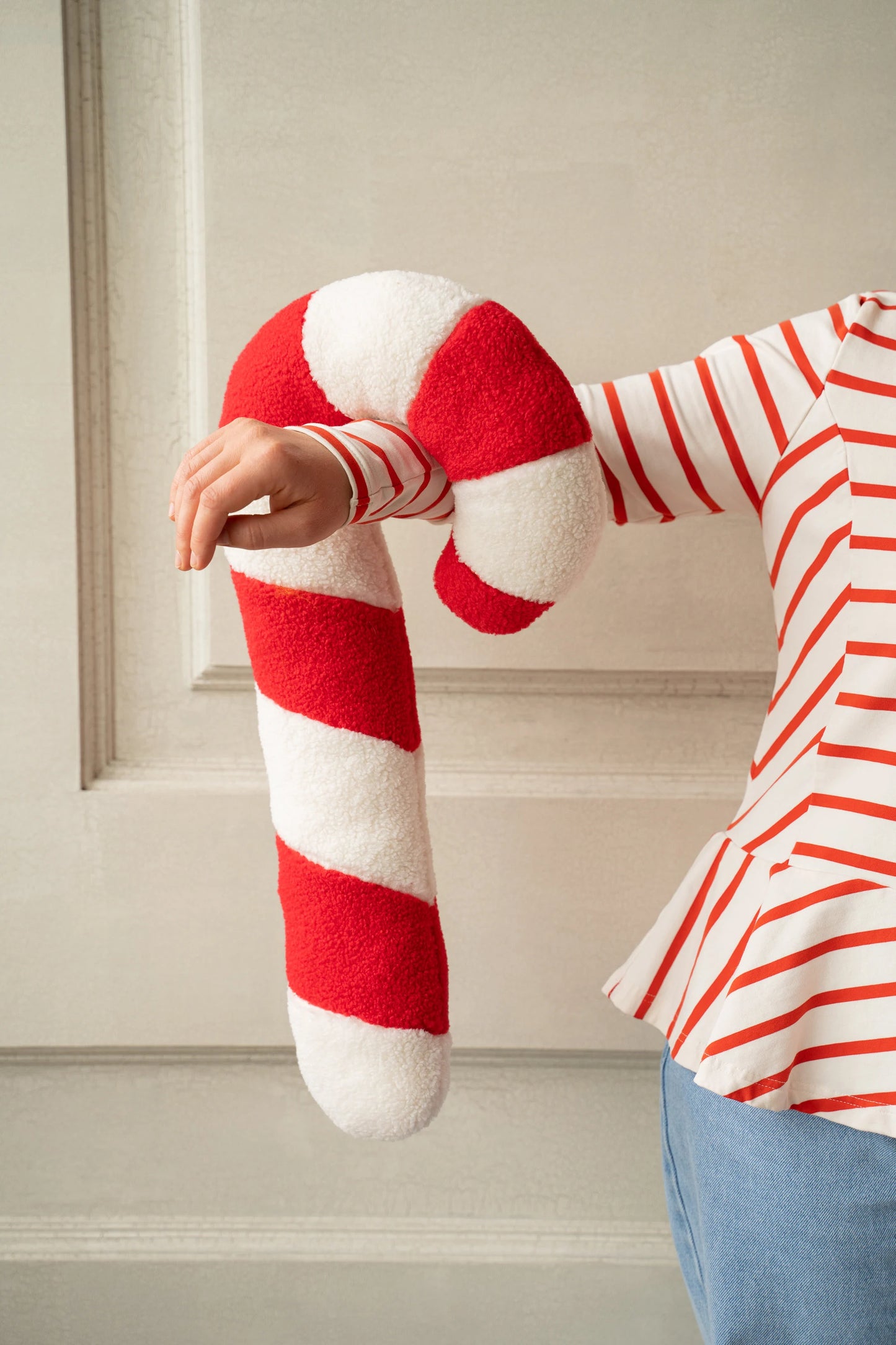 ポージング用まくら(クリスマスキャンディ)