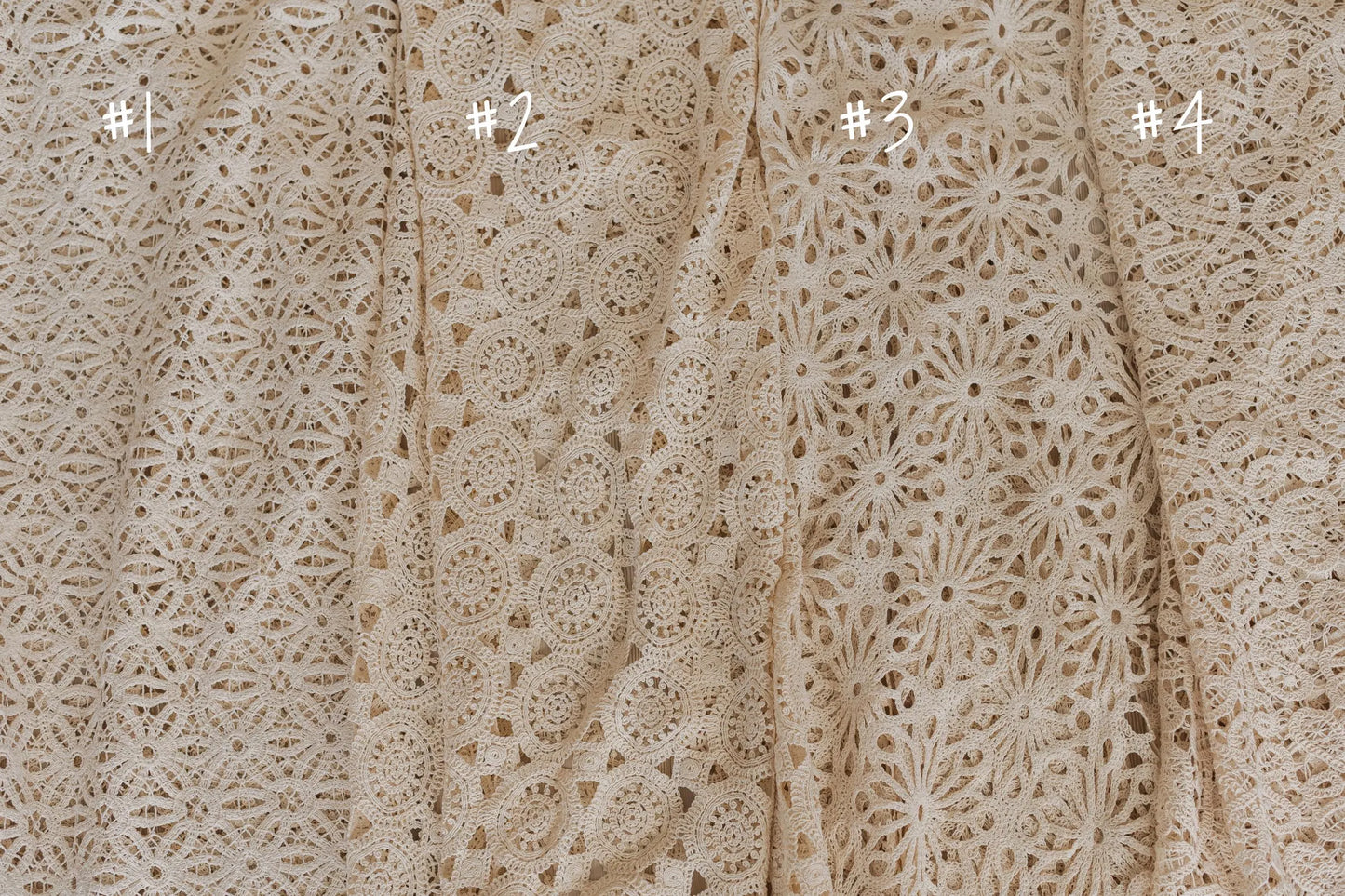 ボヘミアン風バックドロップ