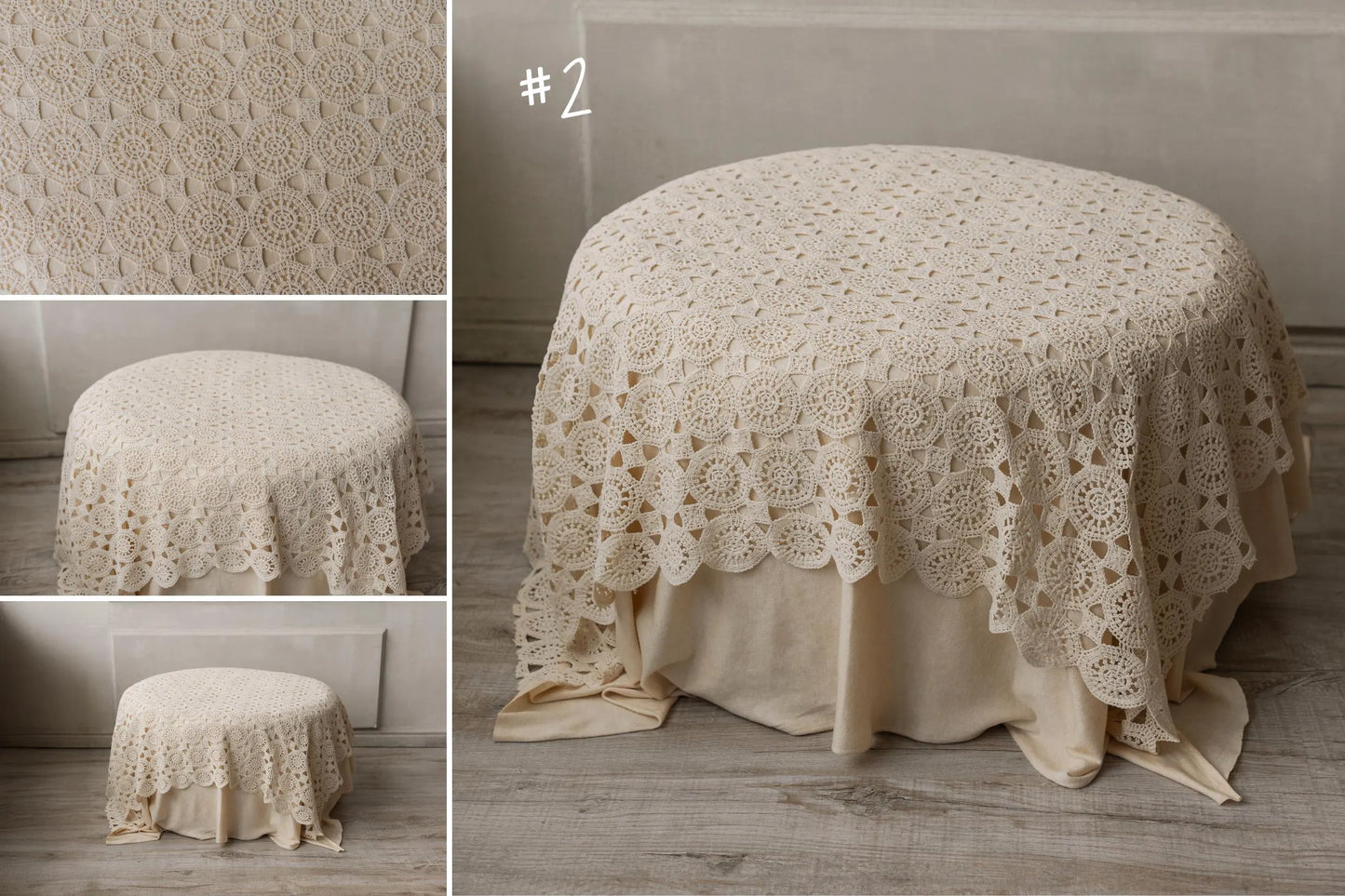 ボヘミアン風バックドロップ