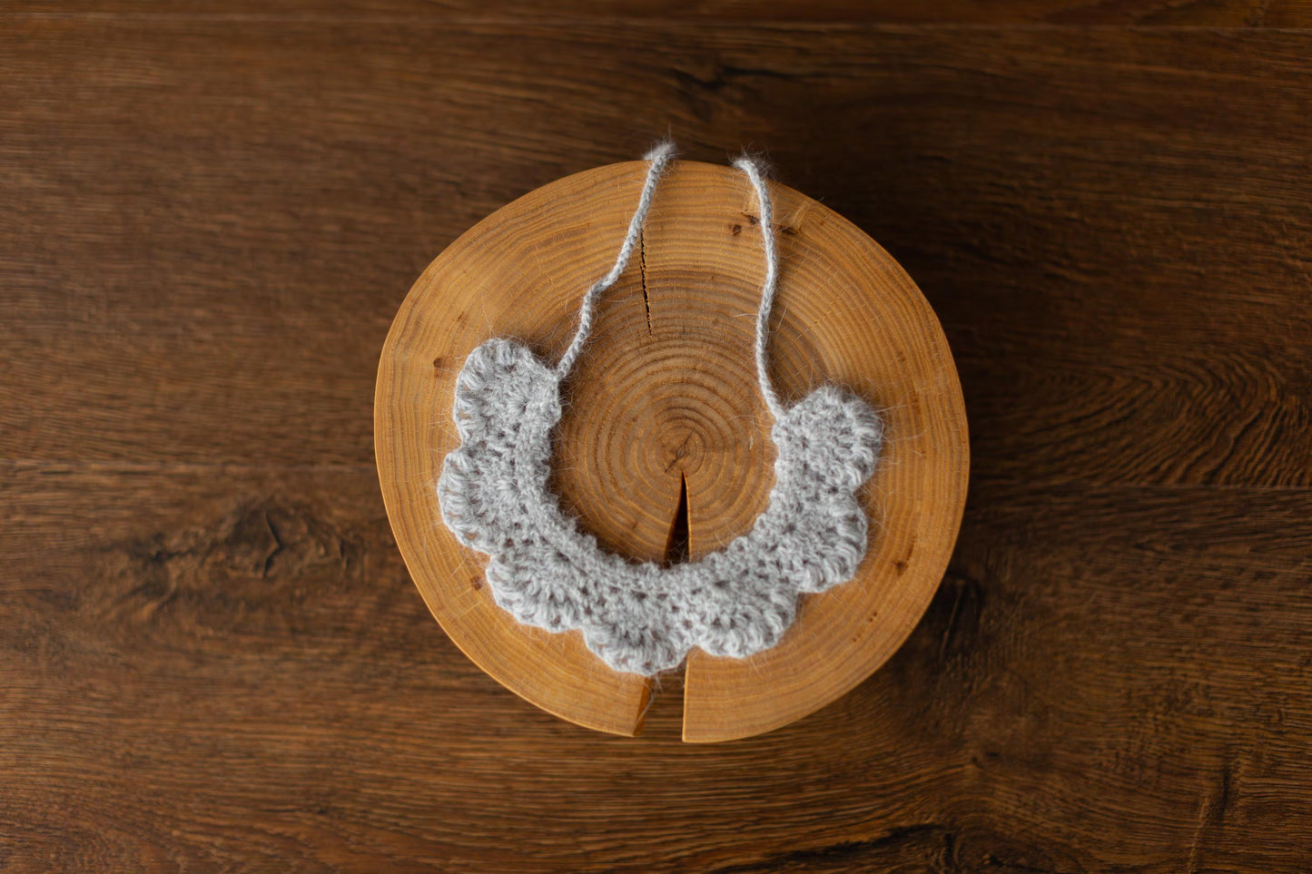 アンゴラウール使用の カラー(襟)