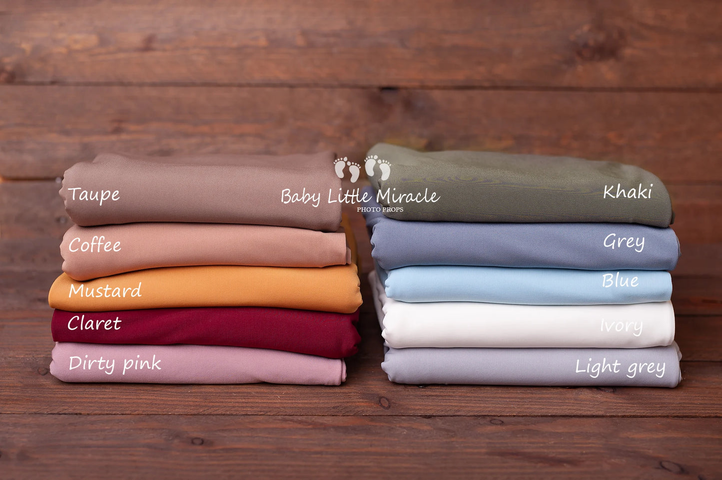 ジュリアバックドロップ、おくるみ、まくら、ハット