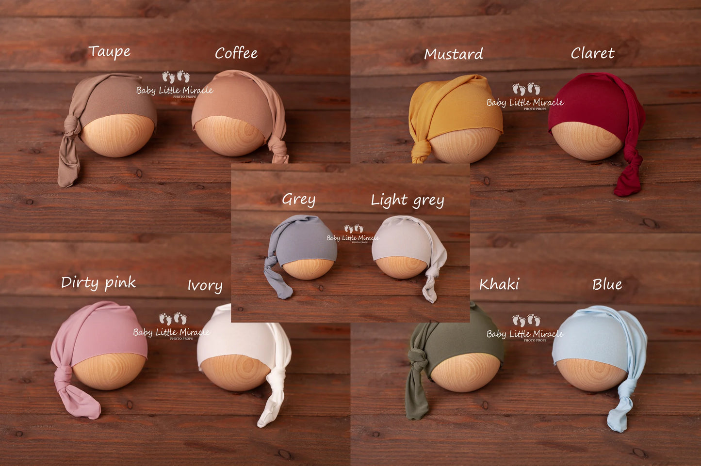 ジュリアバックドロップ、おくるみ、まくら、ハット