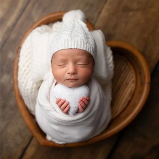 フェルト生地　ハート①