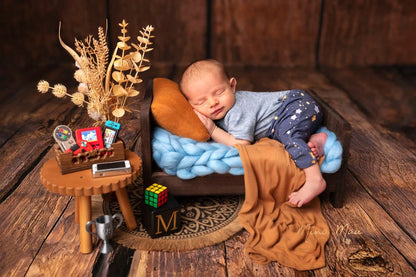 チャンキーヤーン使用のブランケット　23色