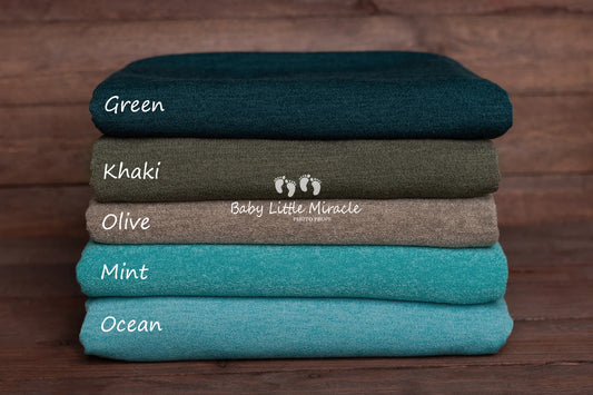 サマンサのバックドロップ＆おくるみセット　グリーン系