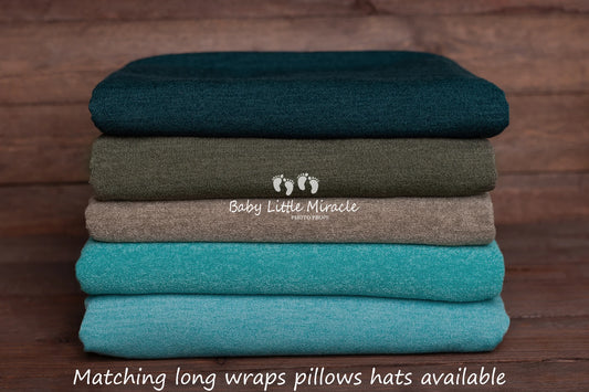 サマンサのバックドロップ＆おくるみセット　グリーン系