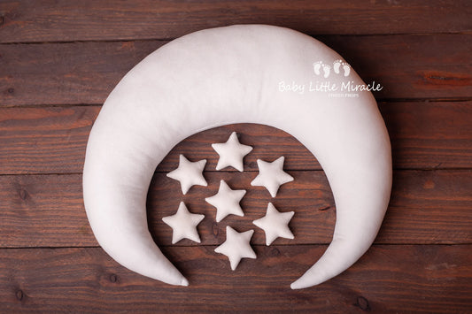 ベルベット生地使用のまくら＆ムーン・リトルスター