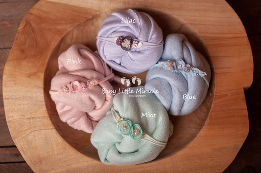 オフェリアのバックドロップ＆おくるみセット　パステル