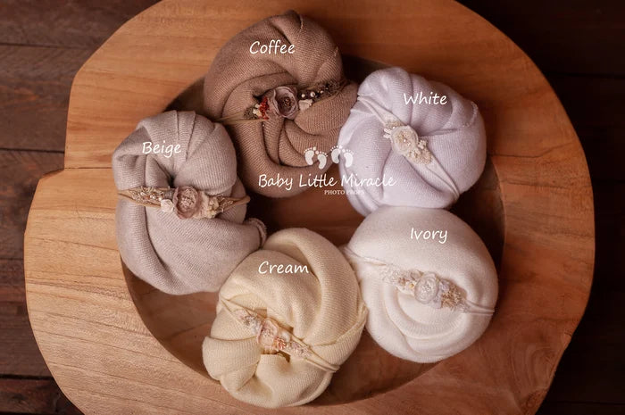 オフェリアのバックドロップ＆おくるみセット　ナチュラル