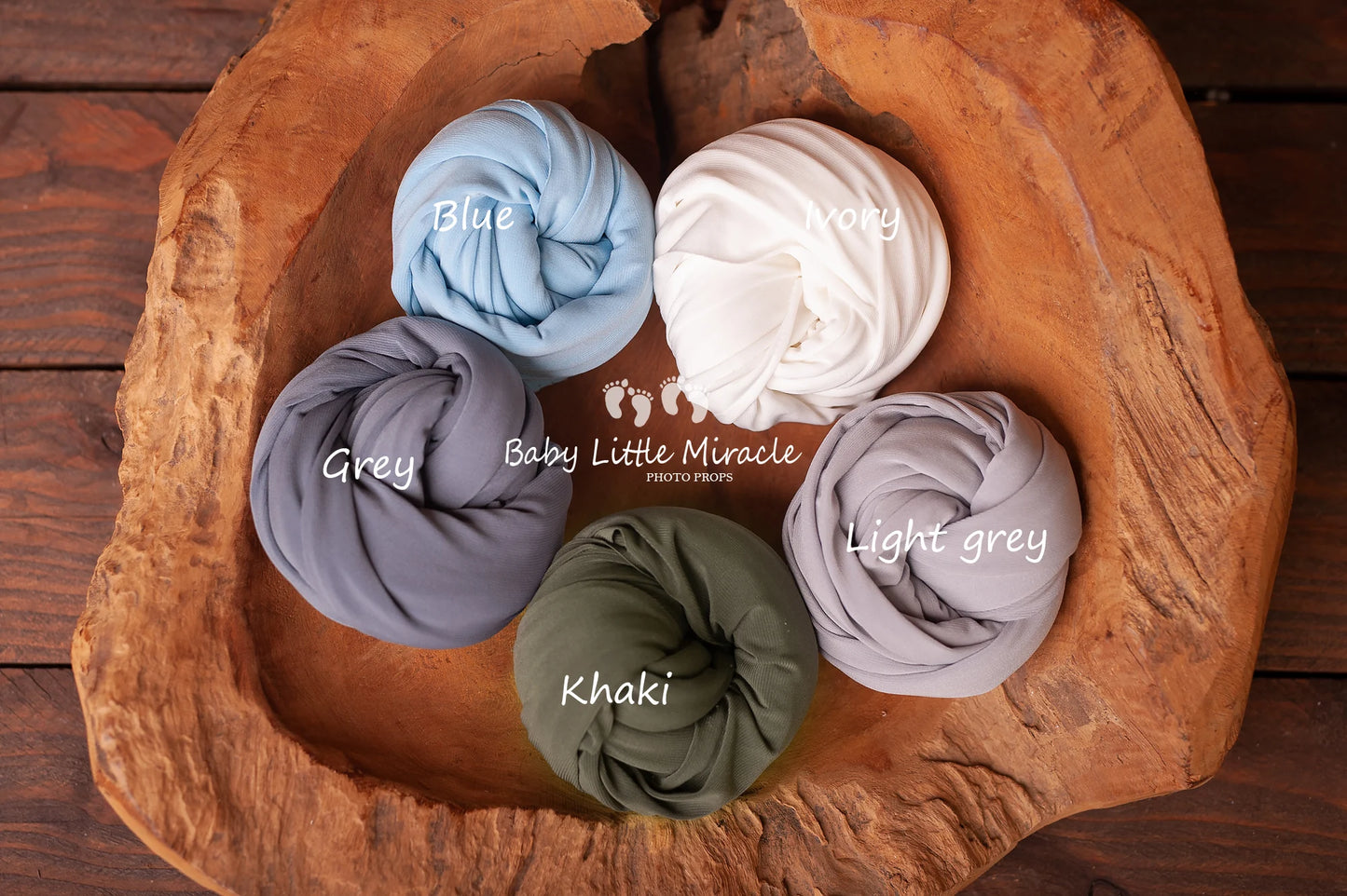 ジュリアバックドロップ、おくるみ、まくら、ハット