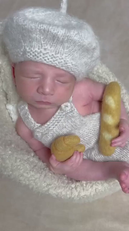 フェルト生地ぬいぐるみ（フード）