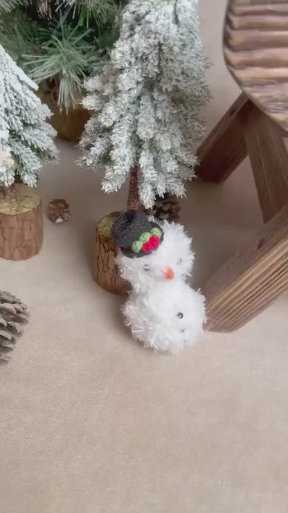 ふわふわ雪だるま衣装＆ぬいぐるみ