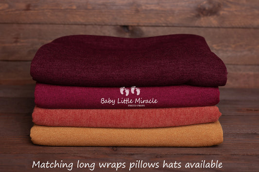 サマンサのバックドロップ＆おくるみセット　レッド系