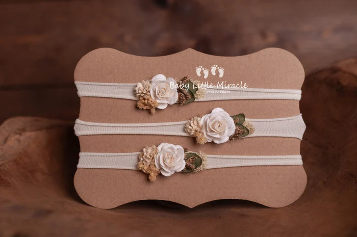 ローズヘッドバンド　アイボリー