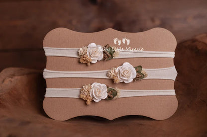 ローズヘッドバンド　アイボリー