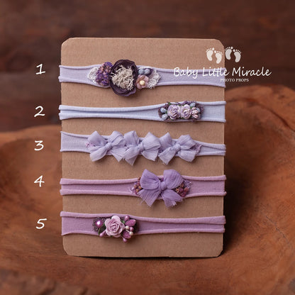 ヘッドバンド　ラベンダー