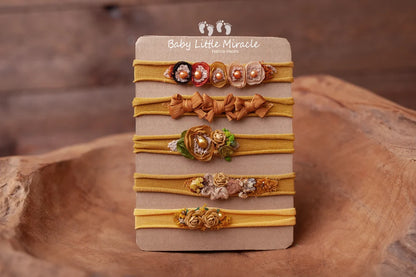 ヘッドバンド　マスタード