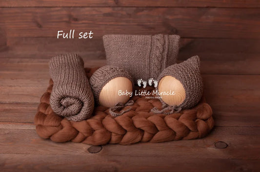 フォト用セット　ブラウン